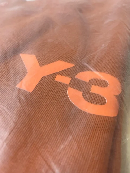 adidas Y-3 by Yohji Yamamoto Men Classic Chest Logo Sweatshirt Fox  Size Large - Picture 9 of 11